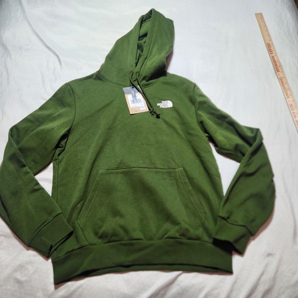 The North Face Men's Evolution Vintage Hoodie Duck Green Size Small NEW
